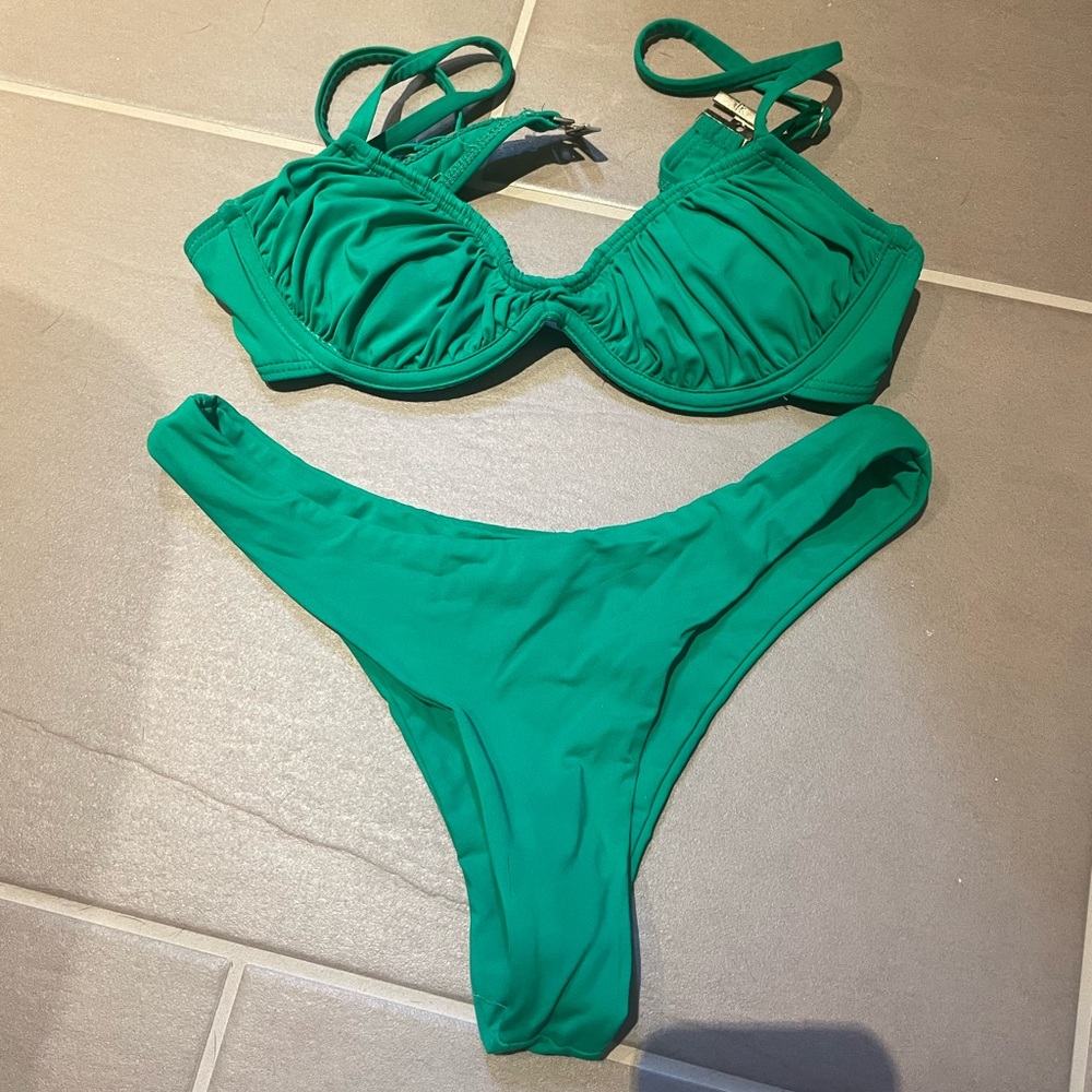 Green bikini